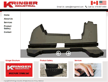Tablet Screenshot of kringerind.com